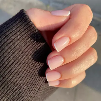 micro baby french NAILS